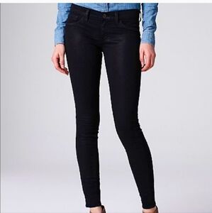 Lucky Brand-Charlie Black Midrise Skinny Denim Jeans